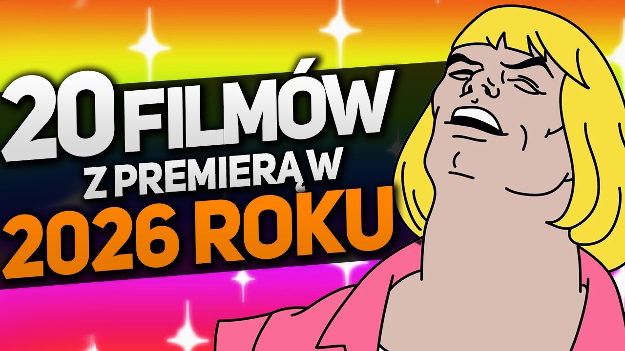 20 najciekawszych PREMIER FILMOWYCH w 2026 roku! (Mario, Mandalorian, HeMan, Silent Hill, Krzyk, MK)