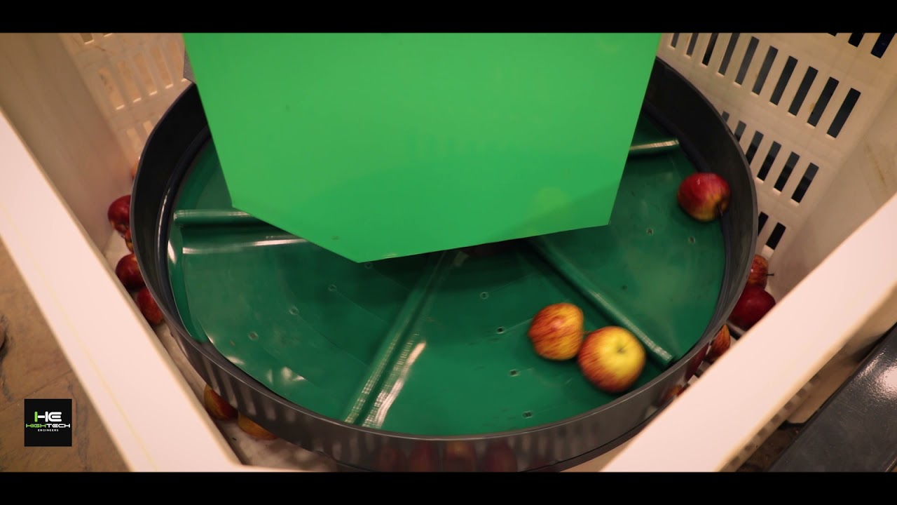 INDIA'S FIRST FRUIT AND VEGETABLE COLOUR SORTING MACHINE BY HIGH TECH ENGINEERS