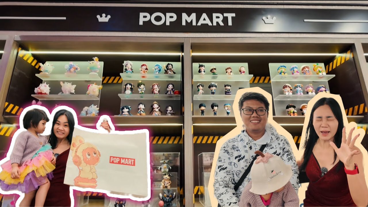 POP MART မှာ blind box ဖောက်မယ်😍😍