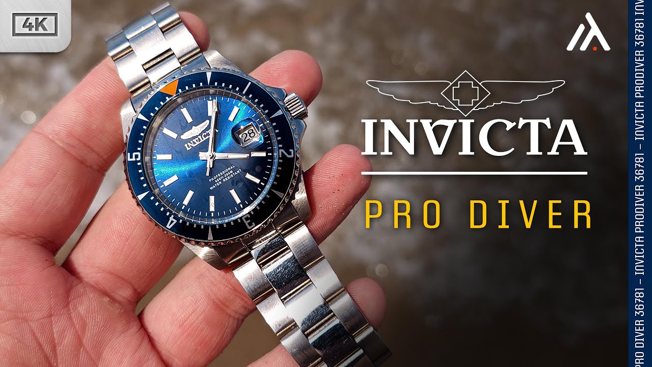 Otra vez las 3 B. Invicta Pro Diver 36781. Reloj de buceo automático, con movimiento japonés.