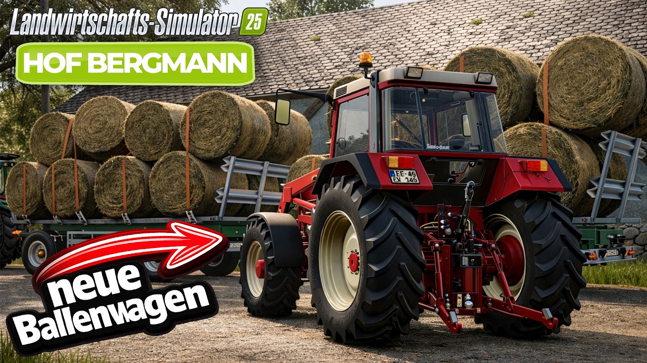 DIESER Brot-Preis macht mich REICH! 🍞💰 (+ Neue Ballenwagen im Einsatz) | Hof Bergmann | #6 | LS25