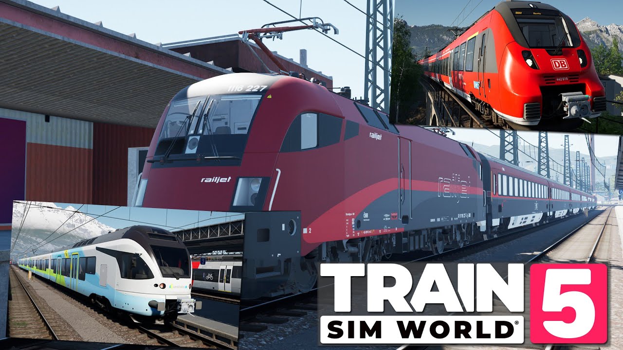 Train Sim World 5 MODERNER FAHRPLAN für Mittenwaldbahn ist da! | TSW5 Modvorstellung Gameplay