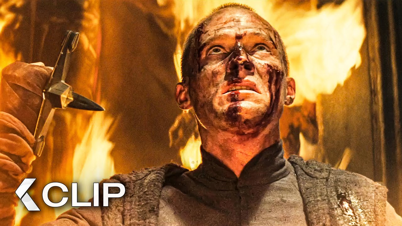 The Priestess's Sacrifice For The Destruction Of The Train - PRIEST Clip (2011) Paul Bettany