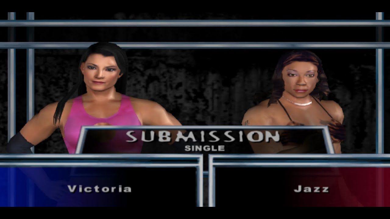 WWE Smackdown Here Comes The Pain PS2 (Victoria vs Jazz) Submission Match