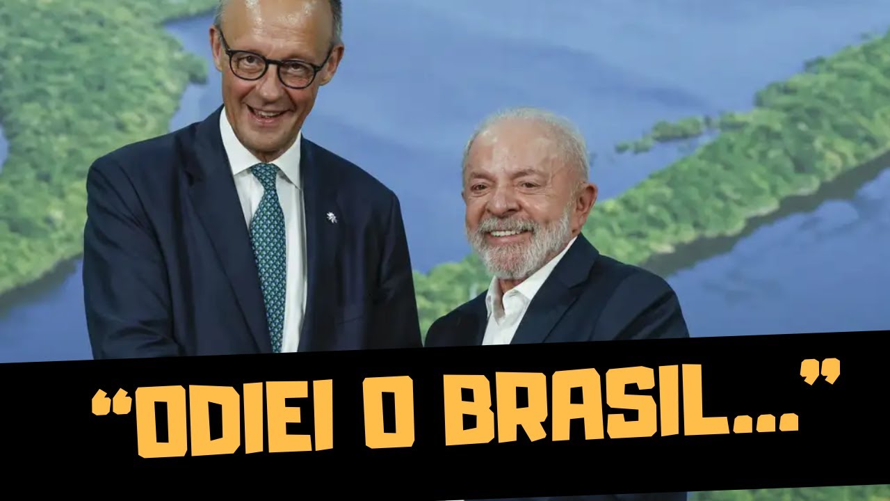 CHANCELER ALEMÃO DETONOU O BRASIL...