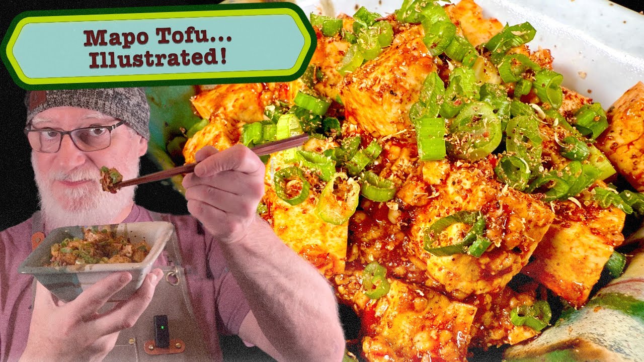 Mapo Tofu Like You’ve Never Seen – A Hand-Drawn Recipe!