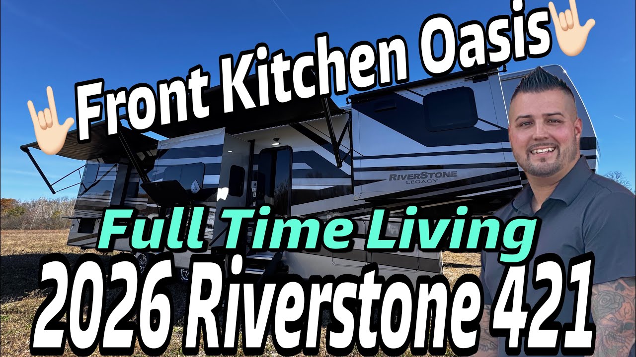 🌄 Передняя кухня Oasis 2026 Riverstone Legacy 421FK