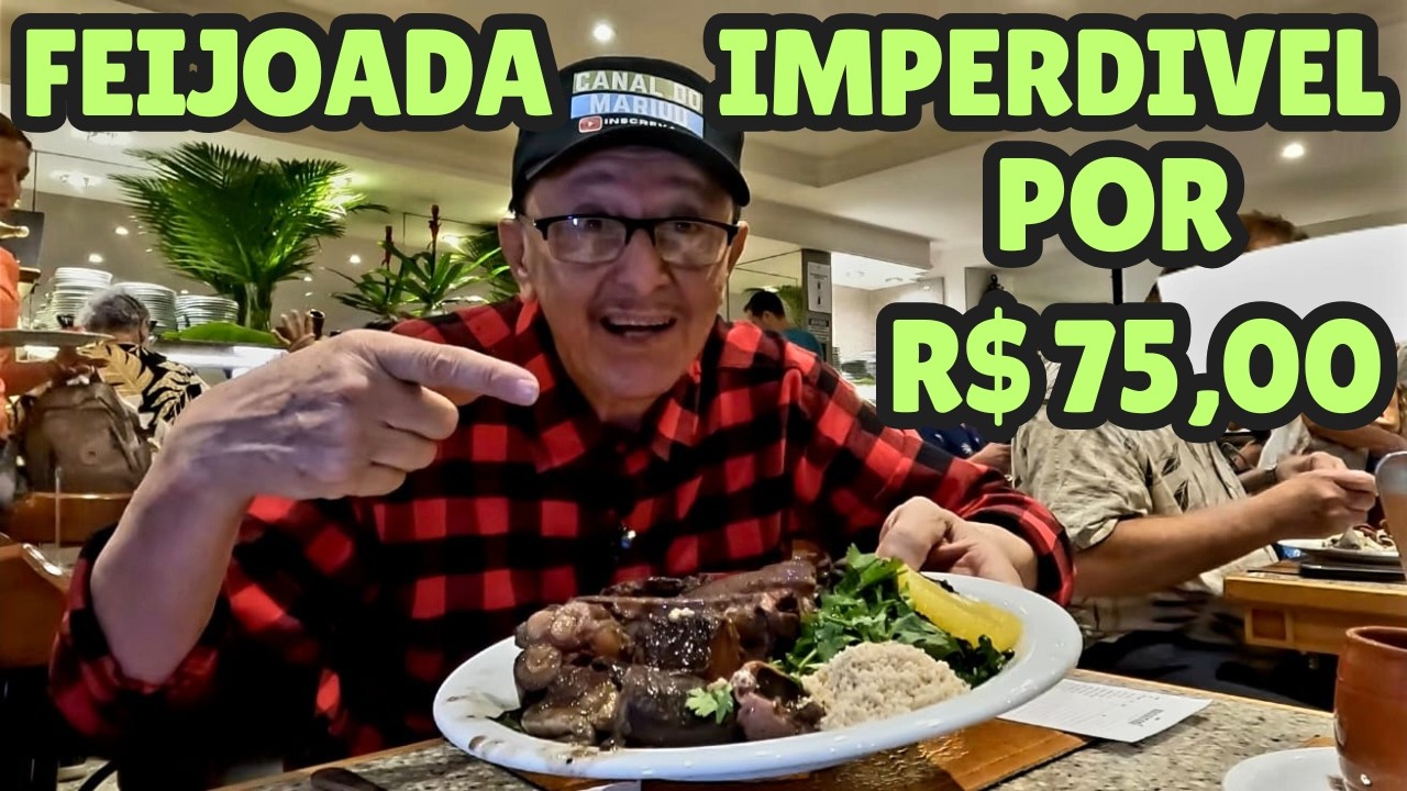 FEIJOADA IMPERDIVEL TODO SABADO NO MONREAL RESTAURANTE por Canal do Mariuu