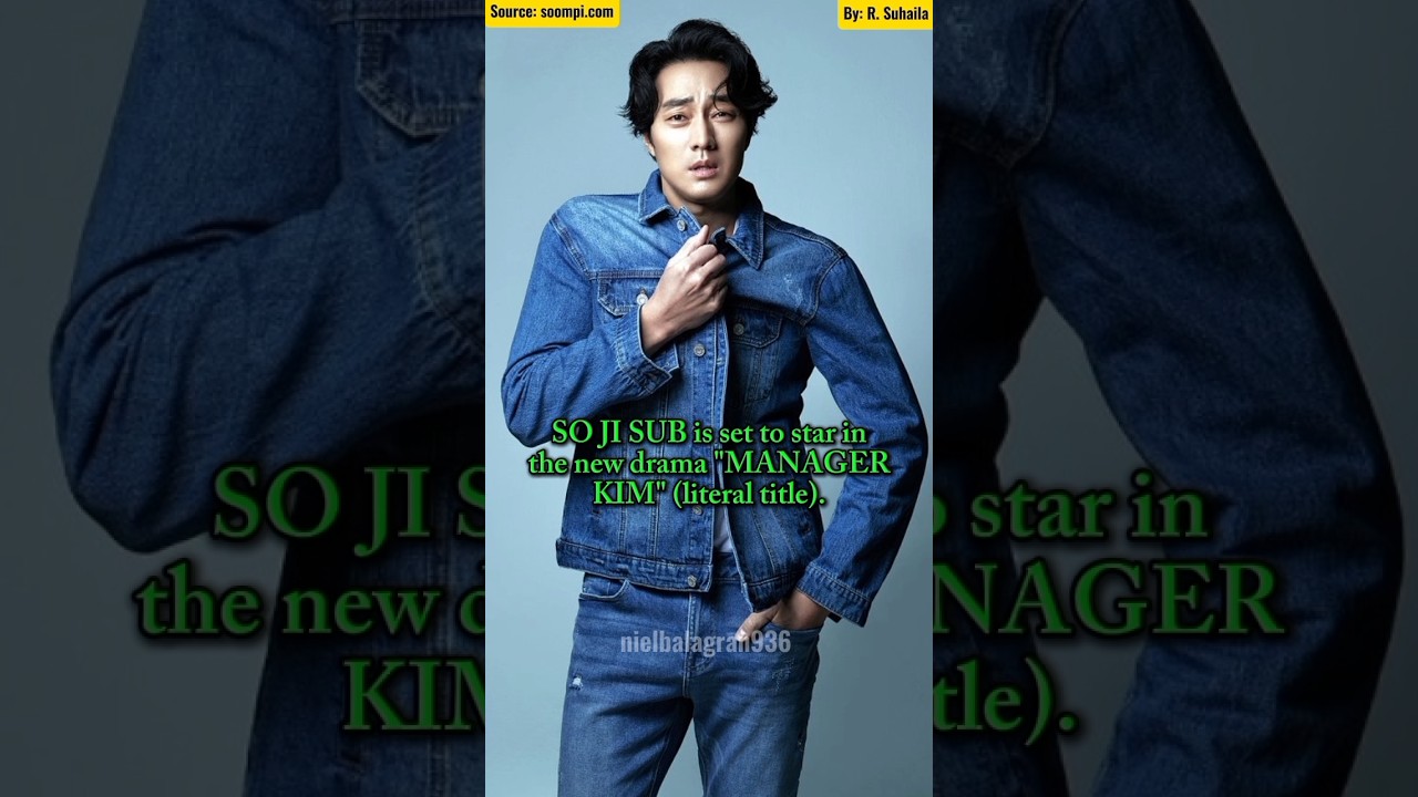 SO JI SUB Confirmed To Star In New Drama  #sojisub
