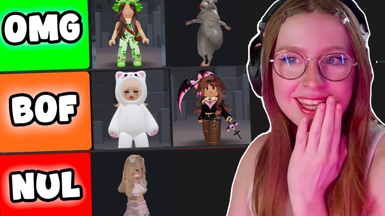 Je note les Avatars Roblox de mes abonnés ! Tierlist