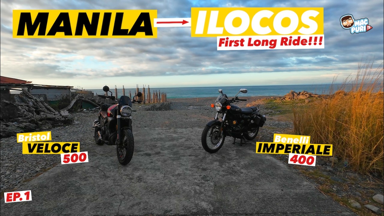 Manila to Ilocos: Kaya ba ng First-Time Big Bike Riders?