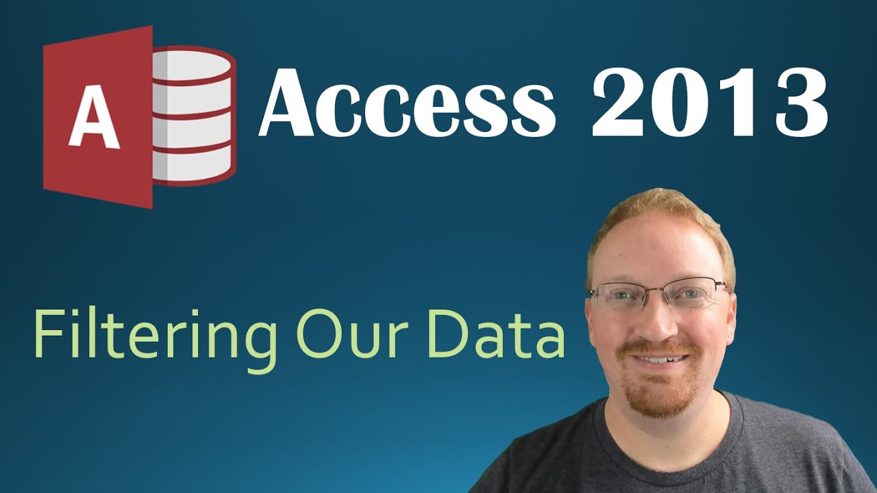 12. Фильтрация данных (программирование в Microsoft Access 2013) 🎓