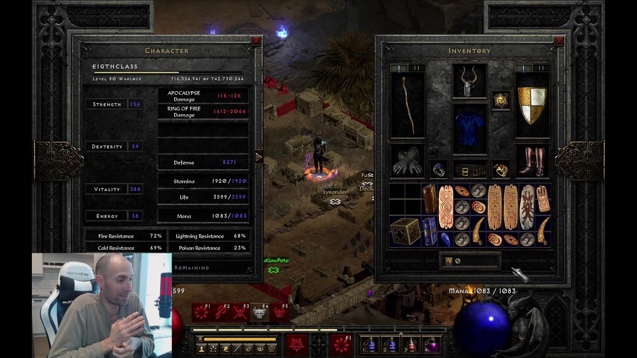 D2R New Class Testing HYYPEEEE - Whitemane ERA