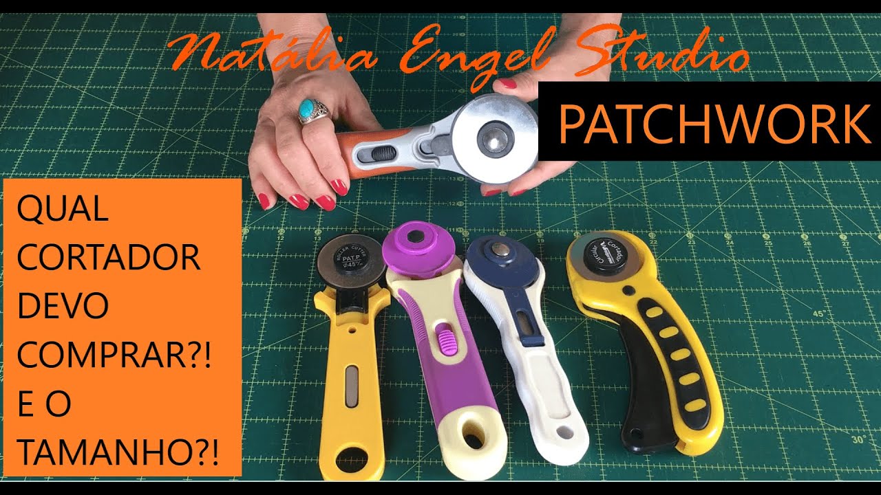 PATCHWORK | Qual o TAMANHO de CORTADOR devo comprar?