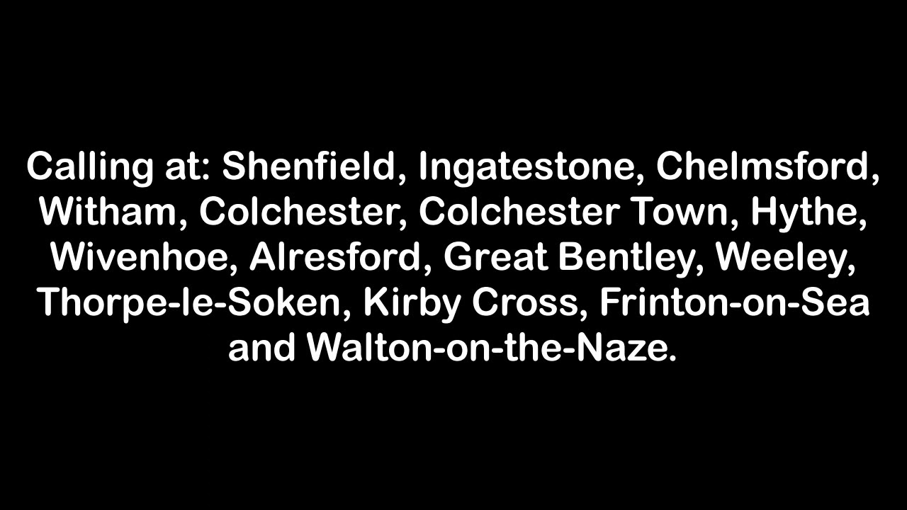 Stratford Announcements 15/10/21