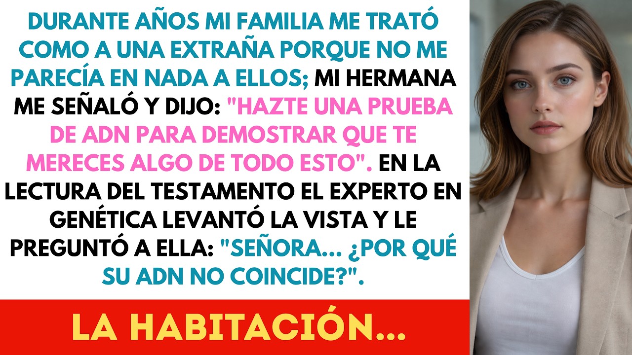 Mi hermana exigió una prueba de ADN para quitarme la herencia… y los resultados la destruyeron...