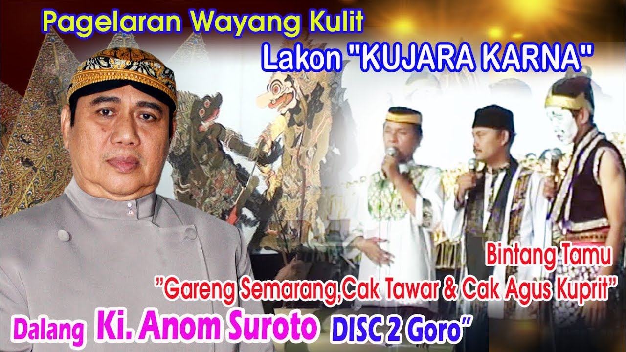 Ki. Anom Suroto  Lakon 