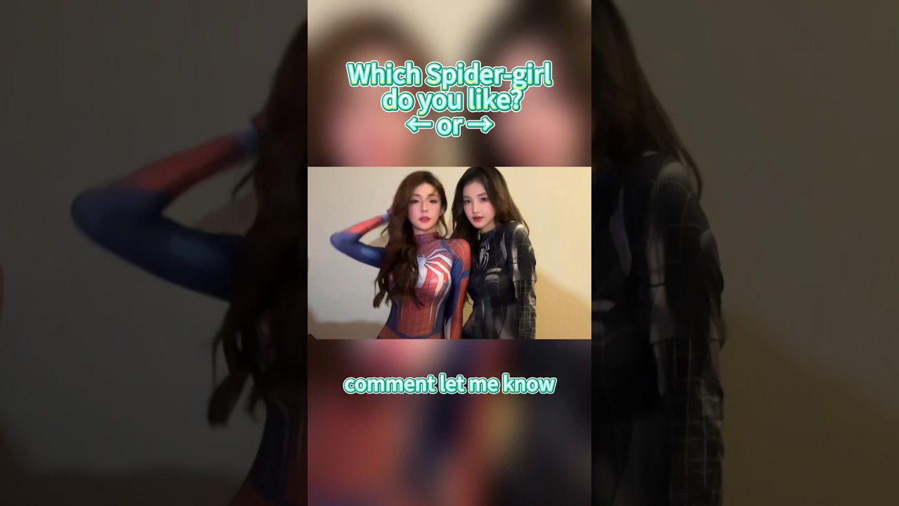 Best Spiderwoman Spidergirl Cosplay Costume Competition #1 (Marvel) 🕷💖 #spiderman