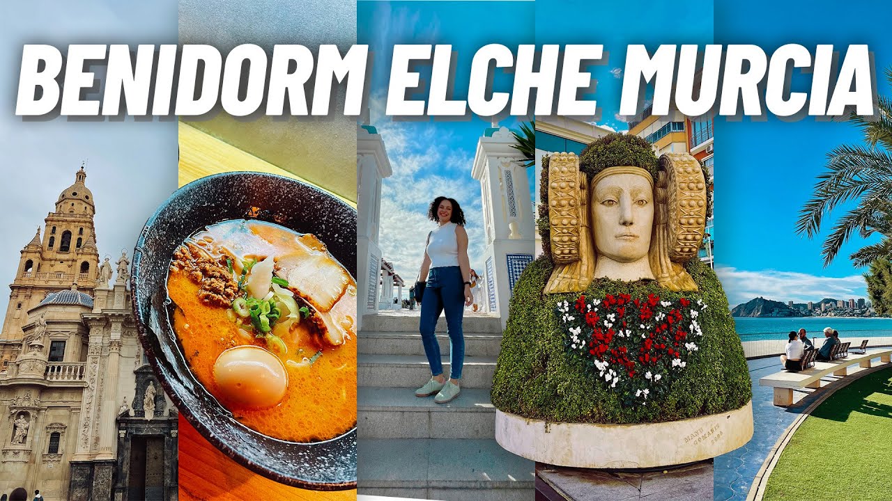 A Mediterranean Journey 🇪🇸 Benidorm, Elche, and Murcia 🌴