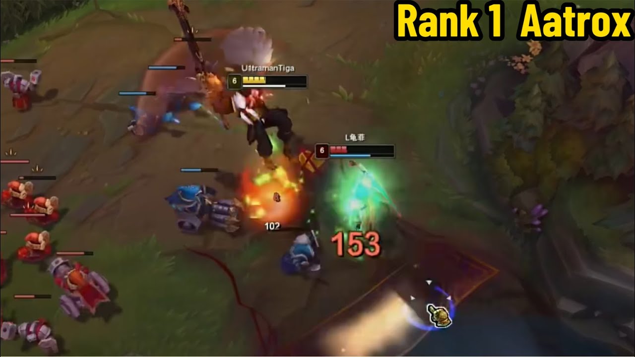 Rank 1 Aatrox: He is DESTROYING Master Elo!