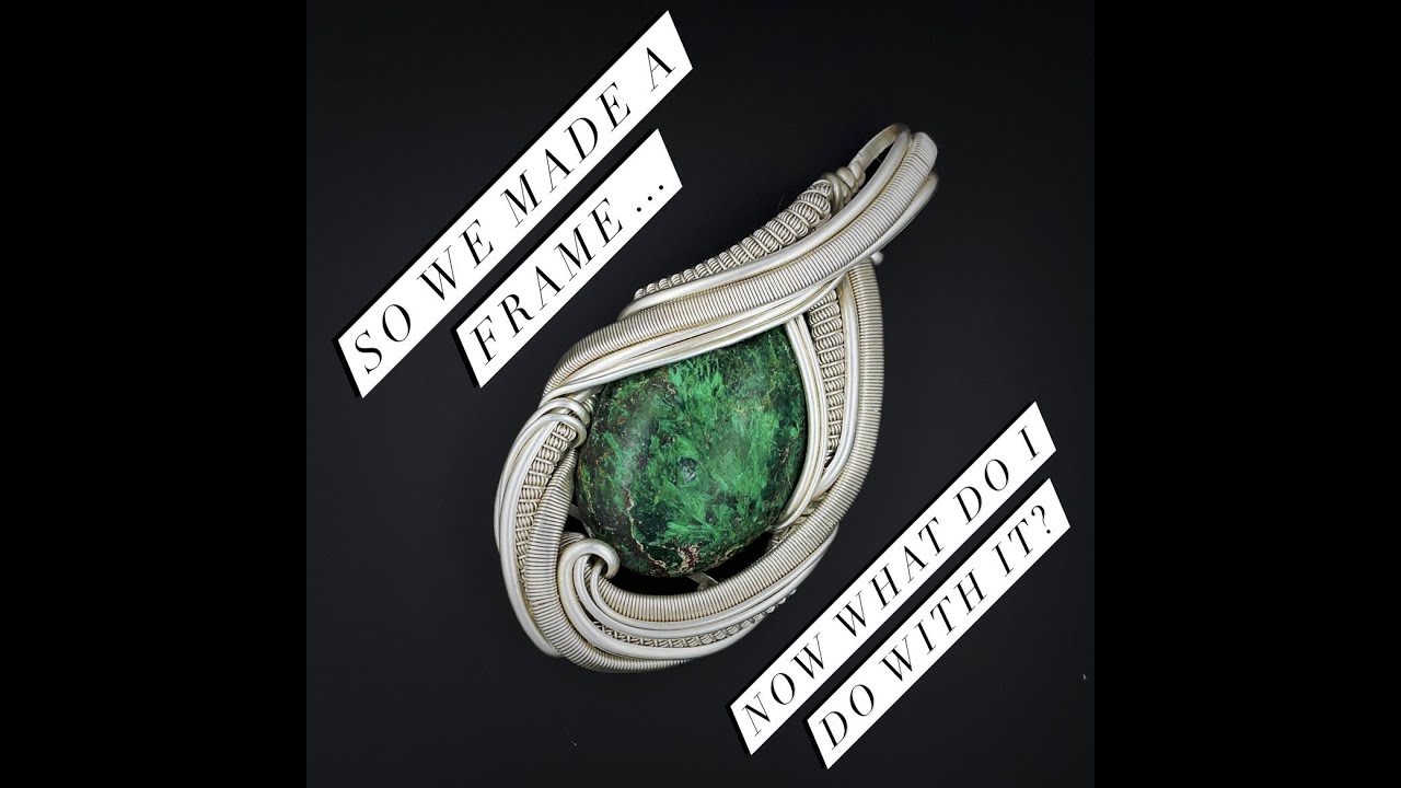 Wire Wrapping Tutorial: Getting Started with Complex 'Heady' Style Pendants