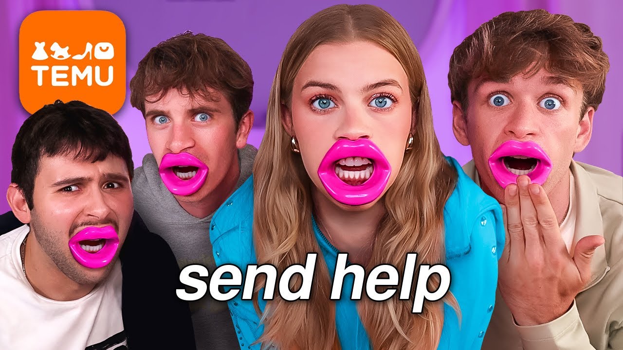 Roasting TEMU BEAUTY Gadgets ft. Carter Scott & Asher