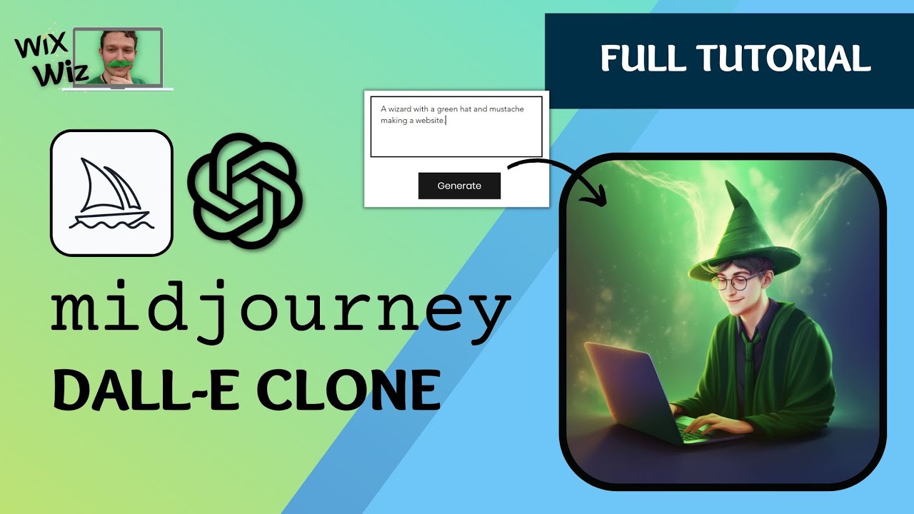 How to Create an AI Image Generator Like Midjourney and DALL-E with OpenAI and Wix