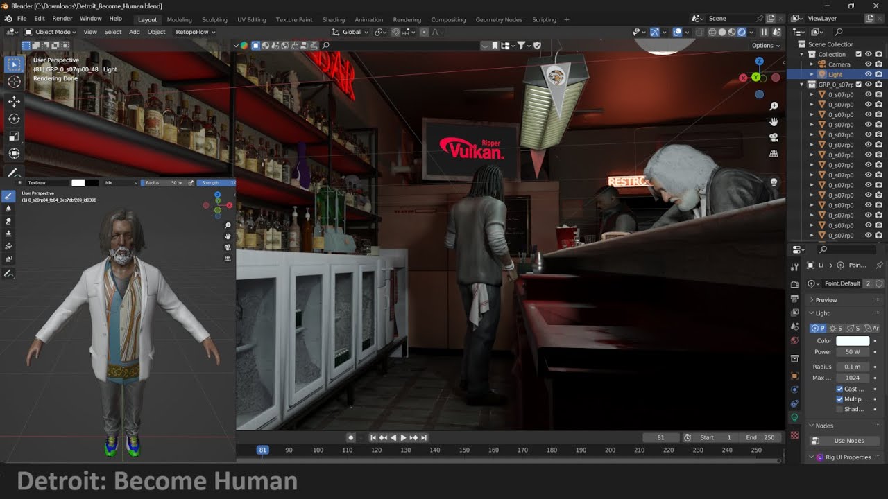 VulkanRipper. Detroit: Become Human