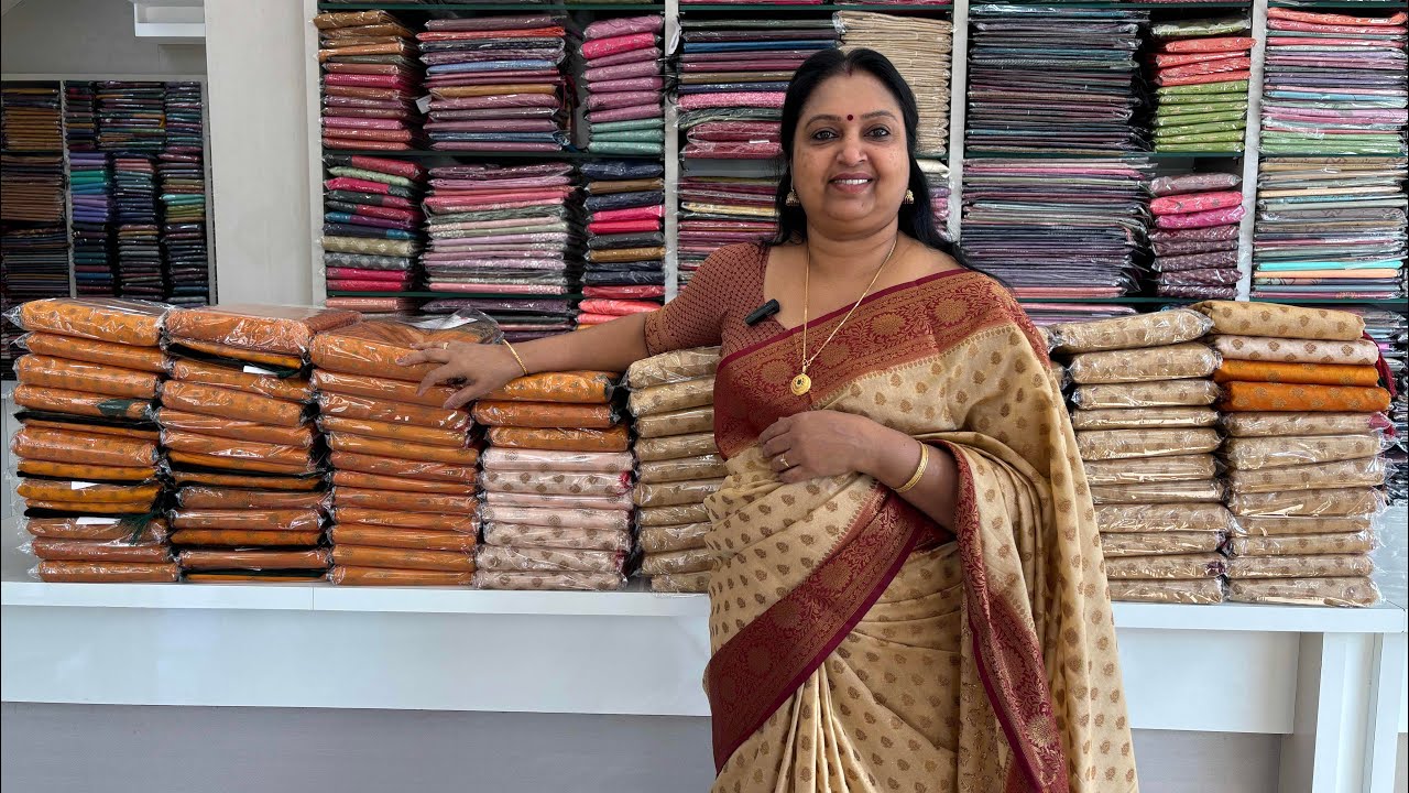 Soft Banarasi Sarees Restock എത്തിട്ടോ Free Shipping ആണെ 