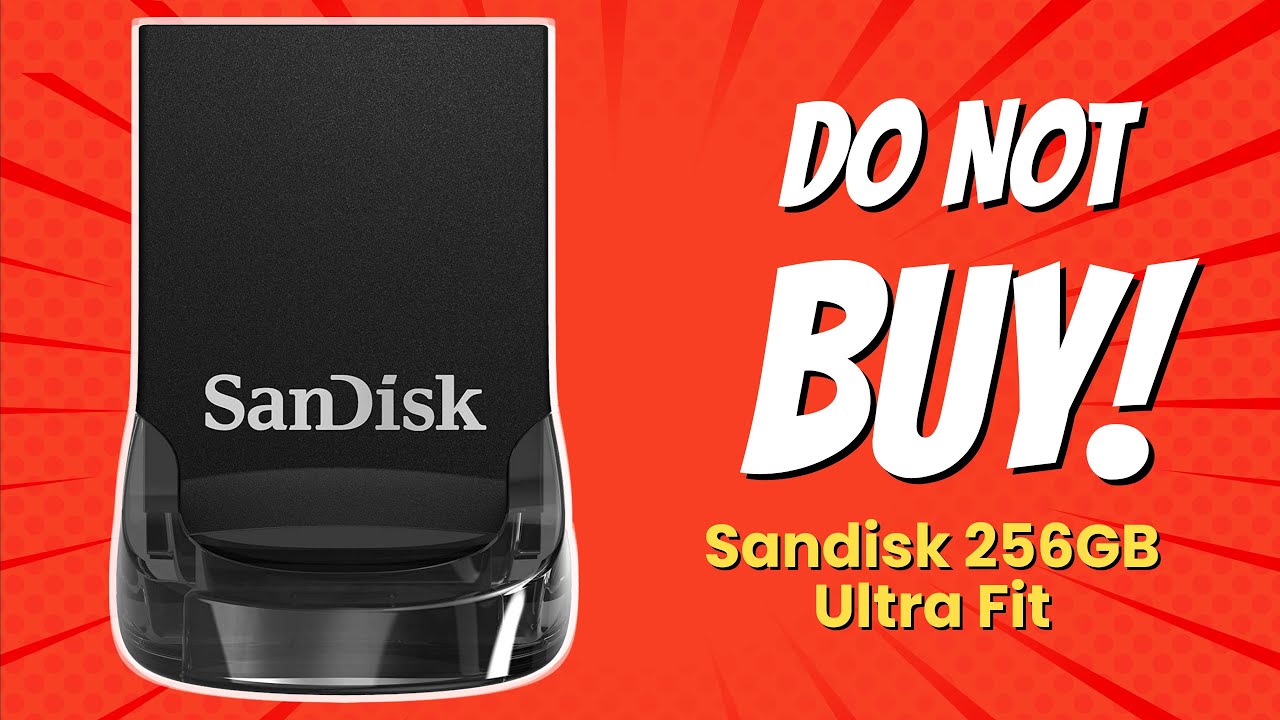 DON'T BUY SanDisk 256GB Ultra Fit Before WATCHING THIS! 💔 (5 Reasons)