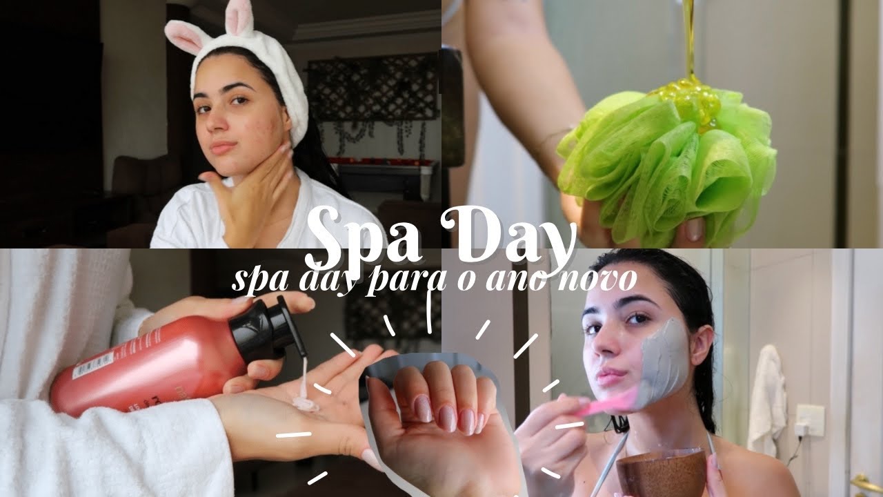 fiz um SPA DAY para o ano novo! unhas, skin care, hidratação, etc ✨💖