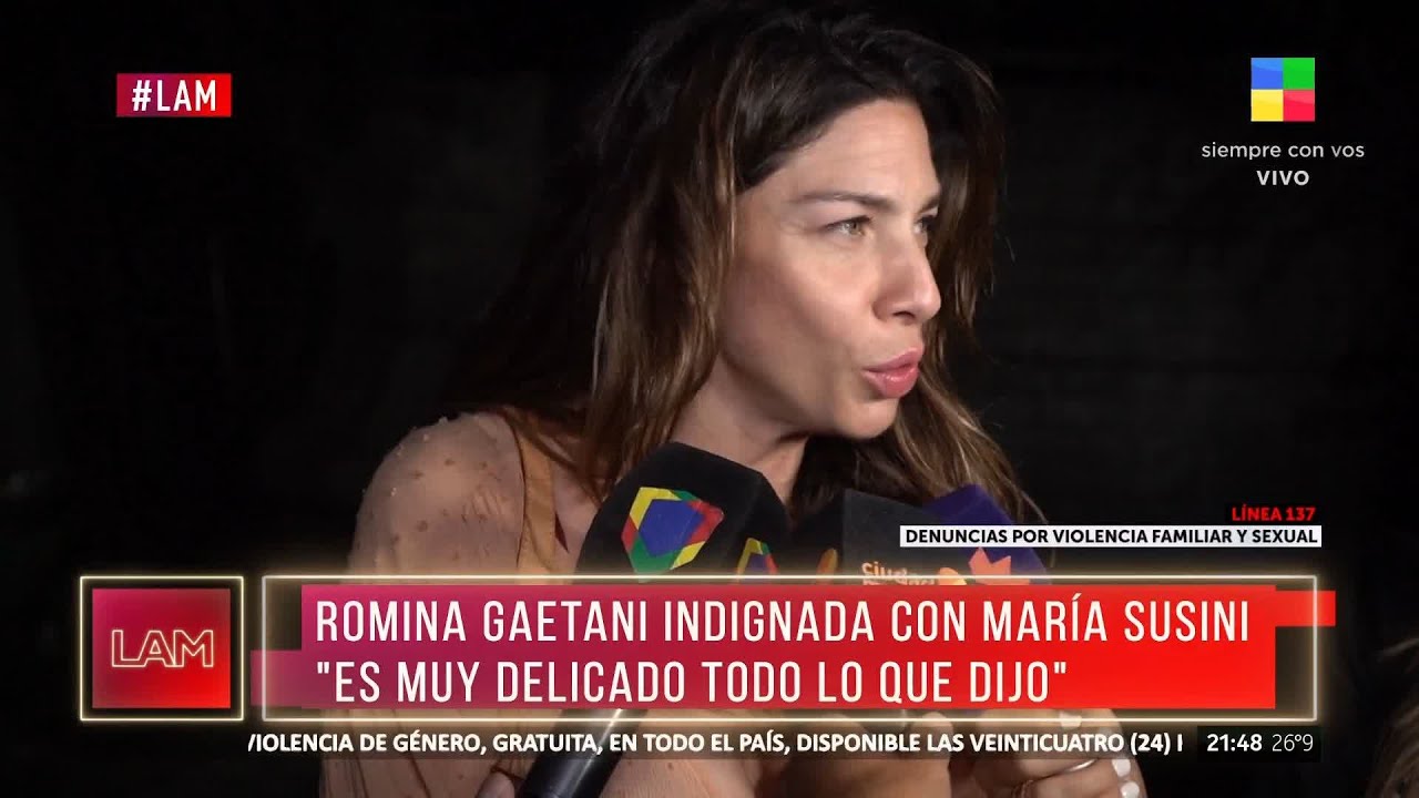 ⚫ Facundo Arana y María Susini vs. Romina Gaetani