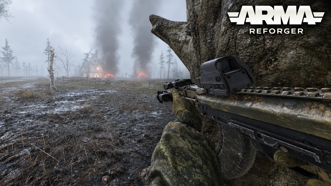 Окопная война в Arma Reforger &mdash; это ЖЕСТОКОСТЬ...
