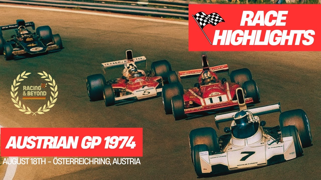Formula 1 1974 Austrian GP Extended Highlights