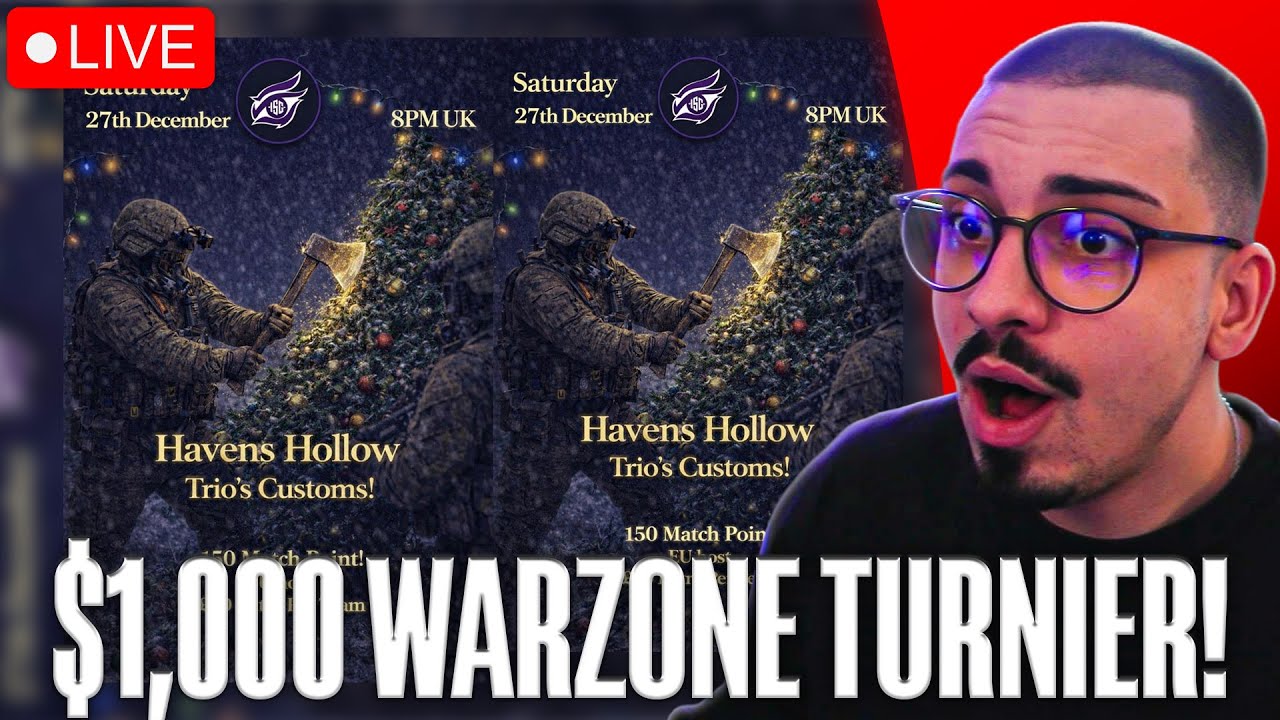 🔴 LIVE | 🏆20:00 Uhr & 00:00 Uhr $1,000 Trio Custom Turnier!🏆 | @Dekii
