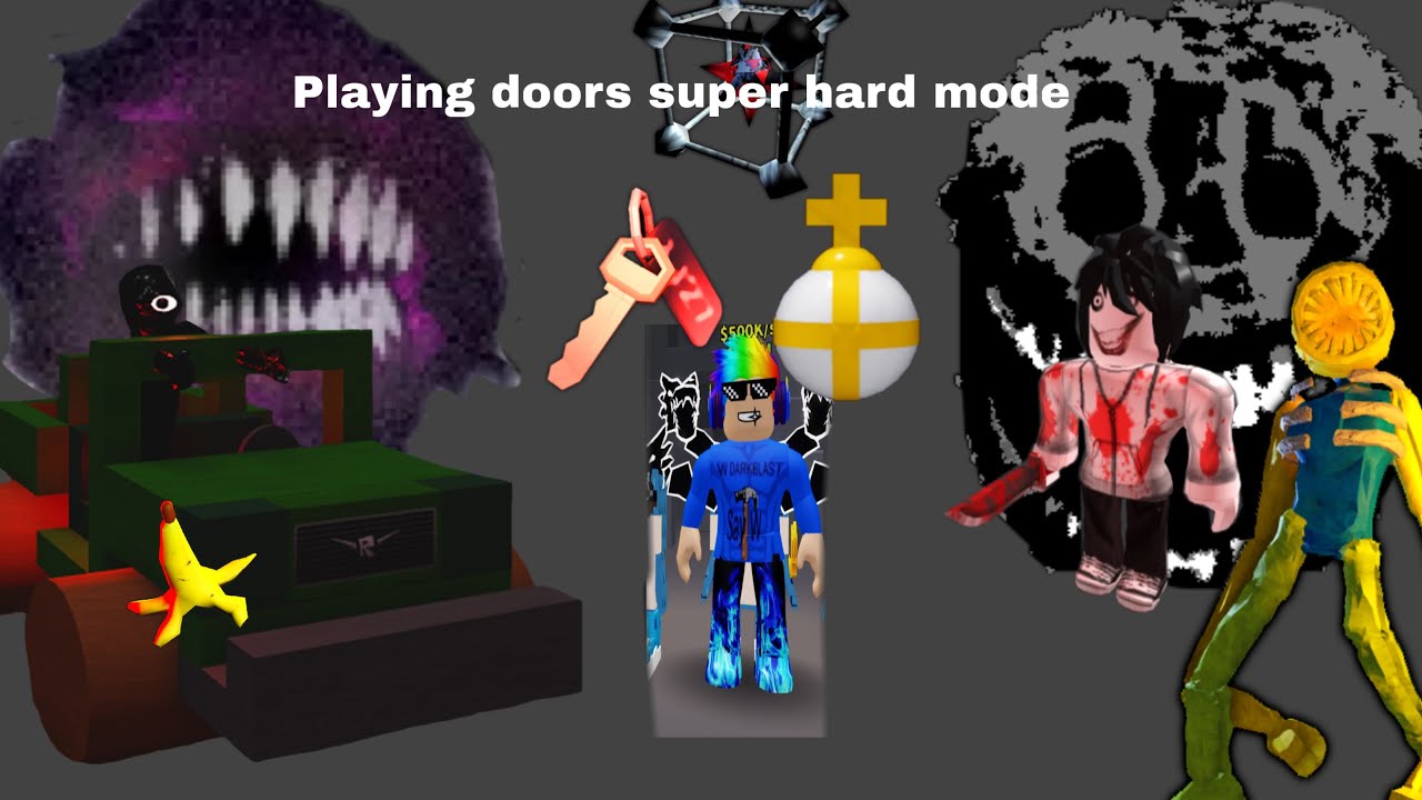 Playing doors but super hard mode