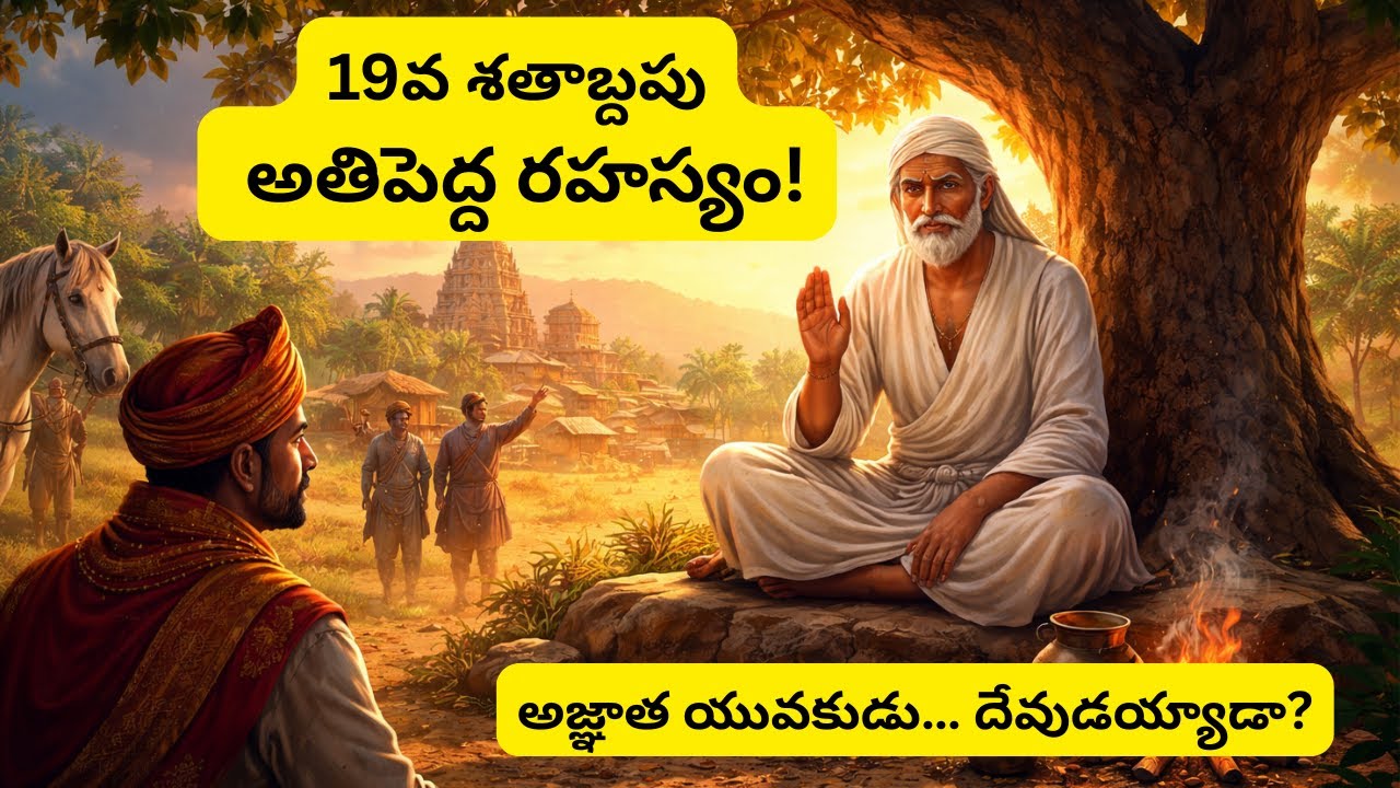 అజ్ఞాత యువకుడు… దేవుడయ్యాడా? | శిర్డీ సాయిబాబా ఆరంభ రహస్యంThe Untold Beginning of Shirdi Sai Baba