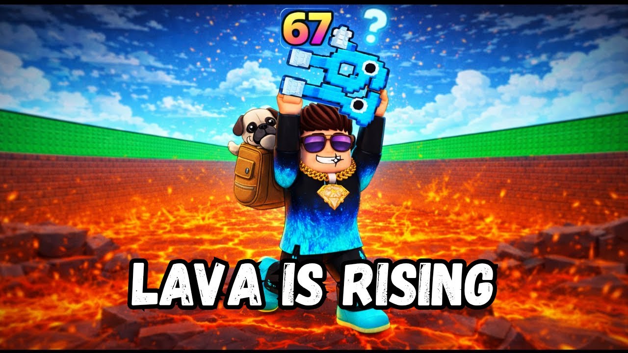 Survive Lava for Brainrots Magma Monday