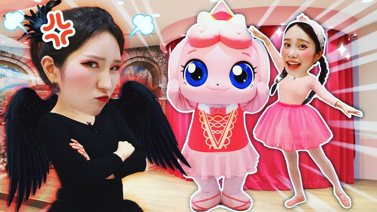 캐치티니핑 발레핑과 지니가 공연을 해요!! pretend play