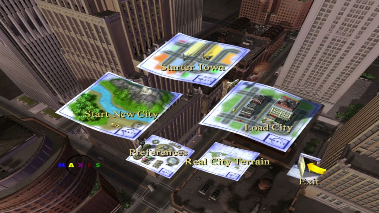 SimCity 3000 Main Menu Theme – extended HD