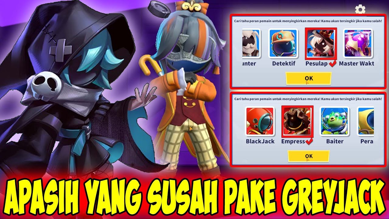 GREYJACK MESKI DI TUDUH TETAP PERCAYA DIRI BISA MENANG !! Super Sus Indonesia