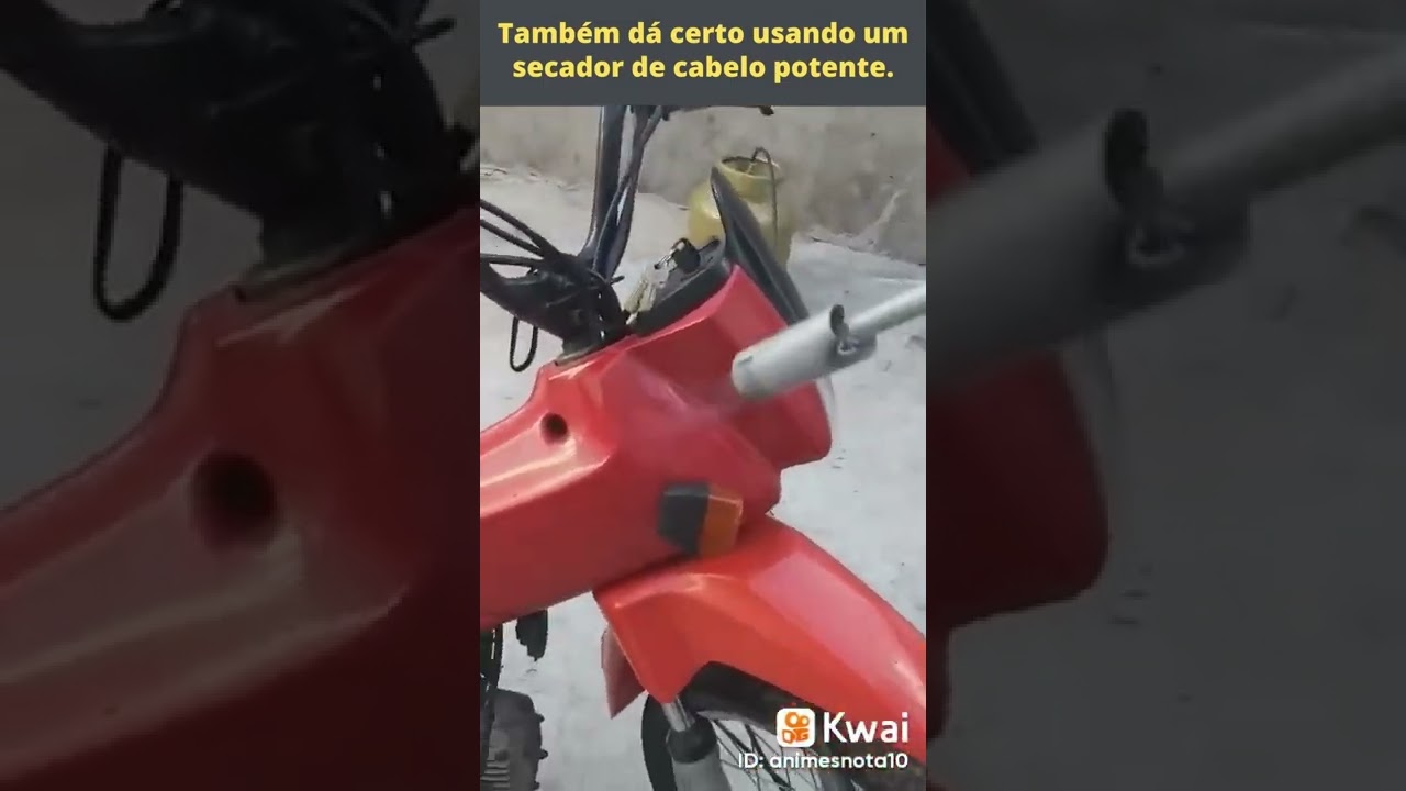 Restaurar Plasticos de motos con fuego