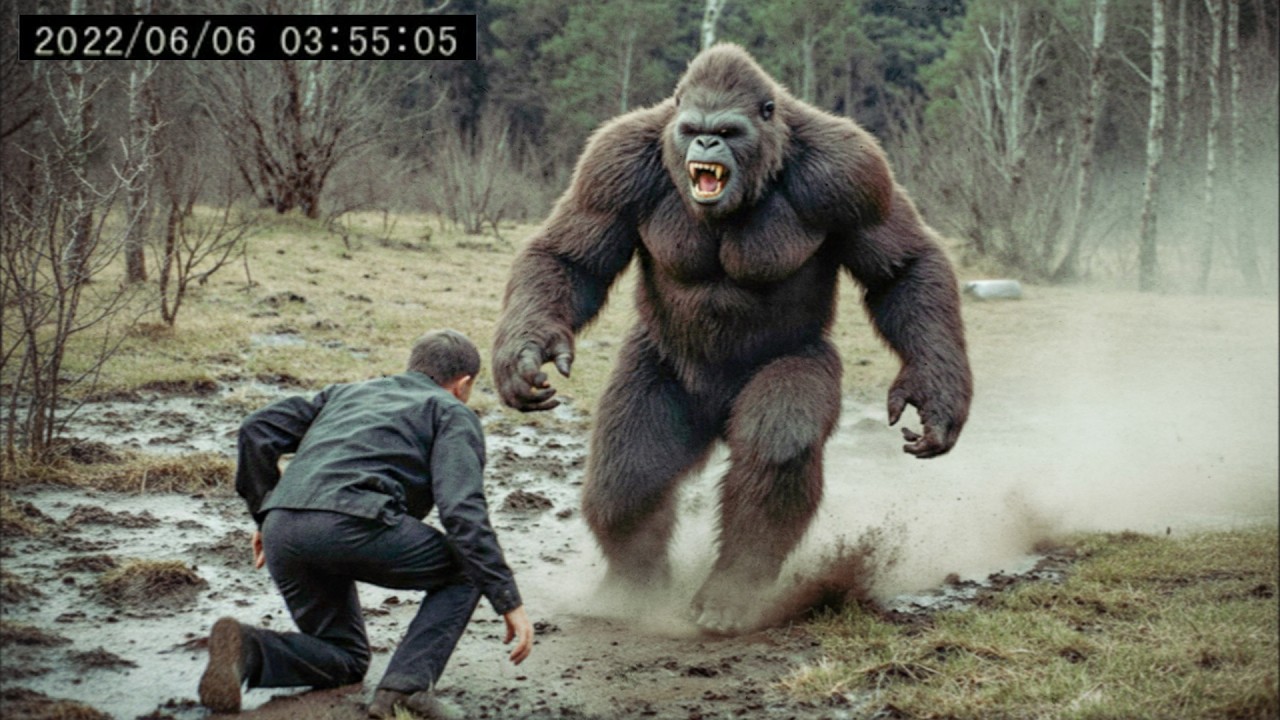 1 Hour of SCARIEST Bigfoot Encounters Caught on Camera