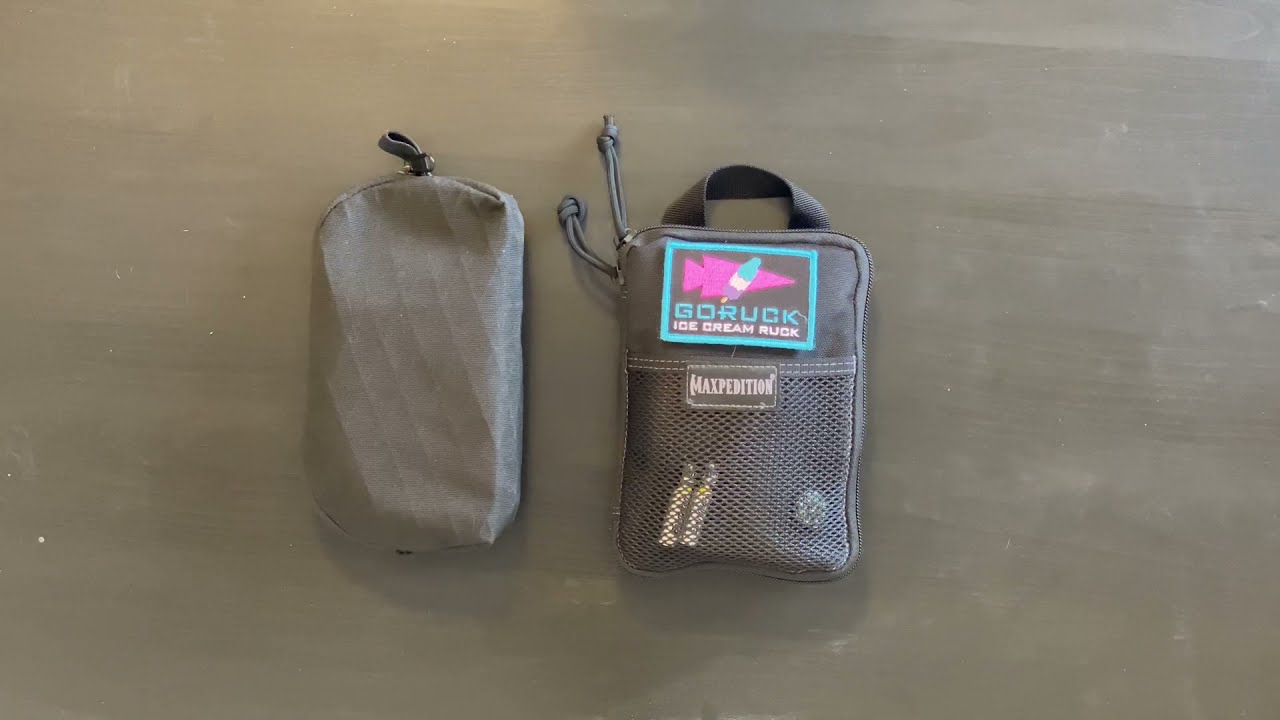 EDC Pouches (tech & daily essentials)