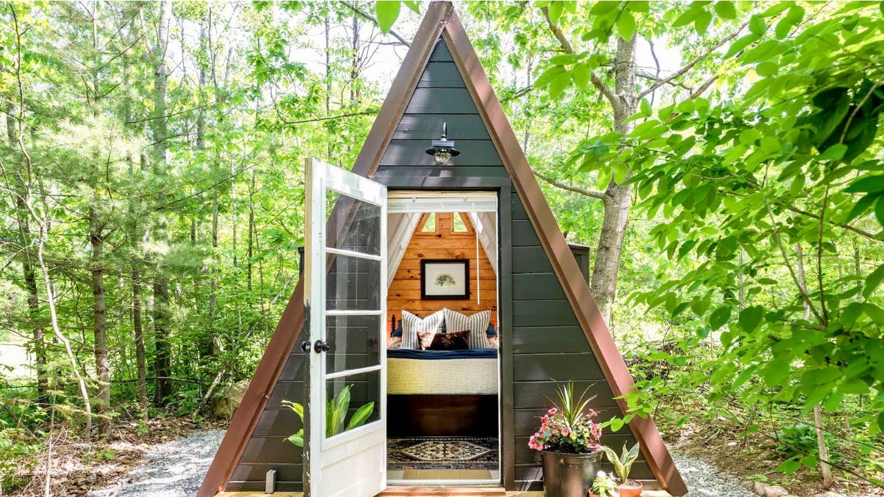 Tiny A-Frame: ПОЛНЫЙ ТУР