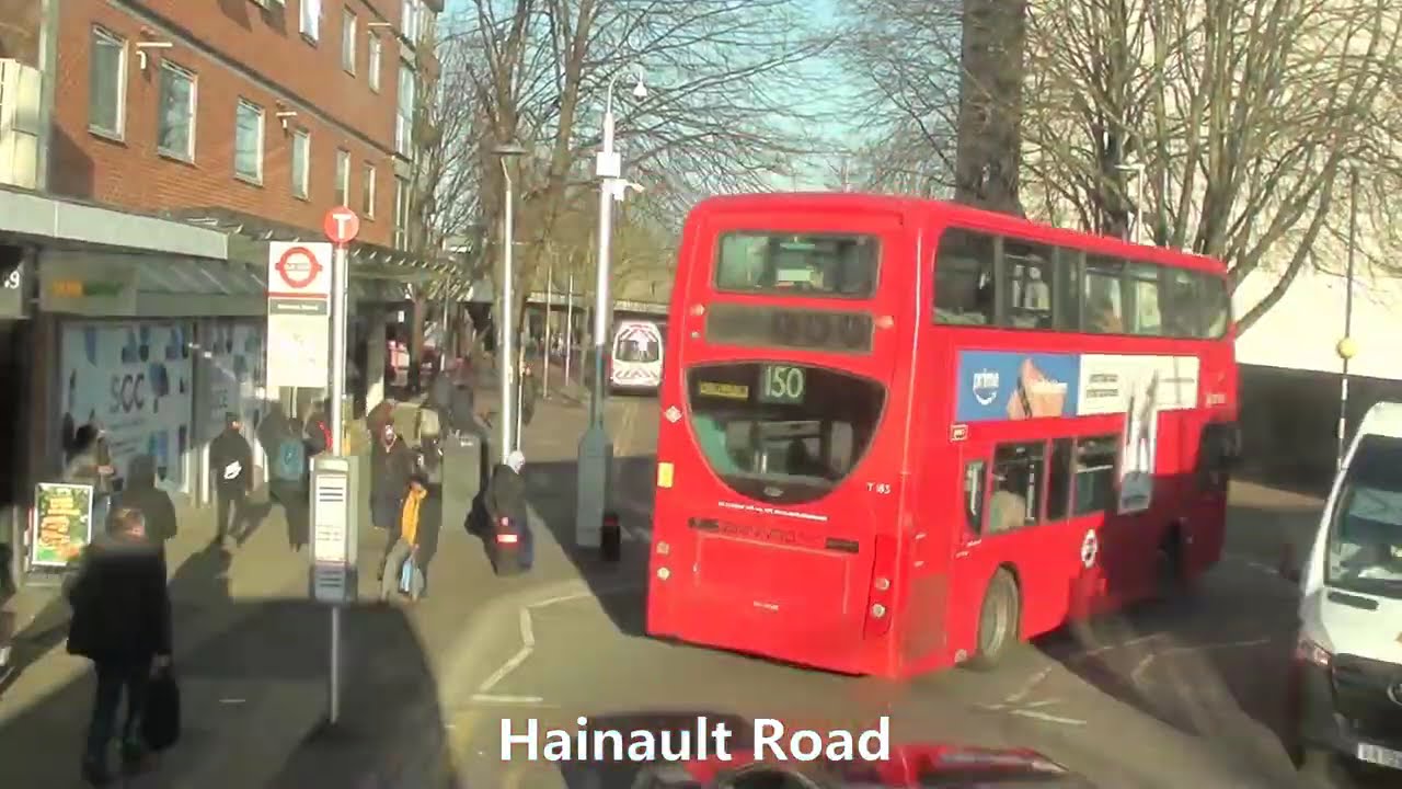 Route 145 Bus Leytonstone to Dagenham Asda (FULL VISUAL)(Subtitles)
