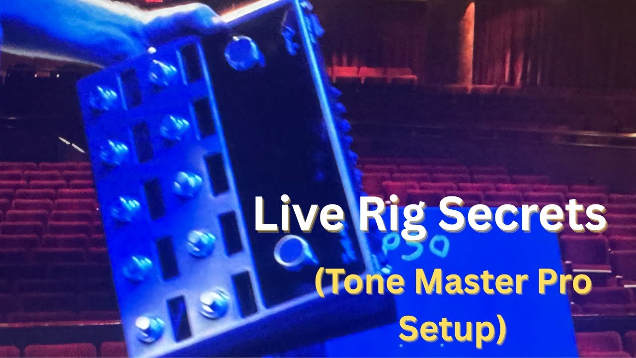 My Fender Tone Master Pro Live Rig Setup — Full Walkthrough & Real-World Settings!