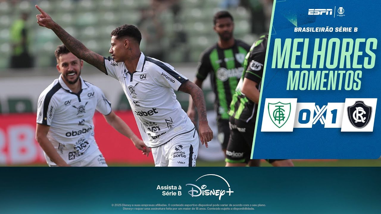 Com gol de MARRONY, REMO VENCE o AMÉRICA-MG na SÉRIE B | Melhores Momentos