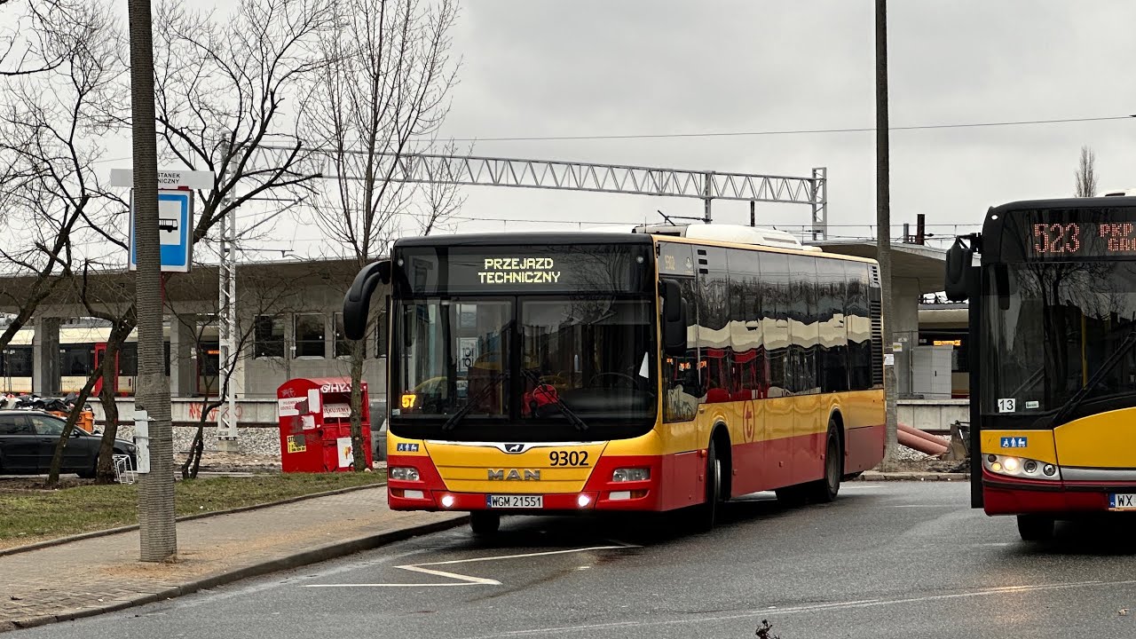 MAN NL293 Lion’s City B100 #9302 PKS Grodzisk Mazowiecki [🚍102]