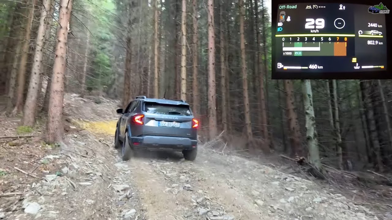 New Dacia Duster 2025 4x4 Offroad